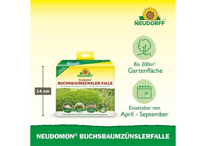 Neudorff Neudomon Buchsbaumzünsler Falle Set