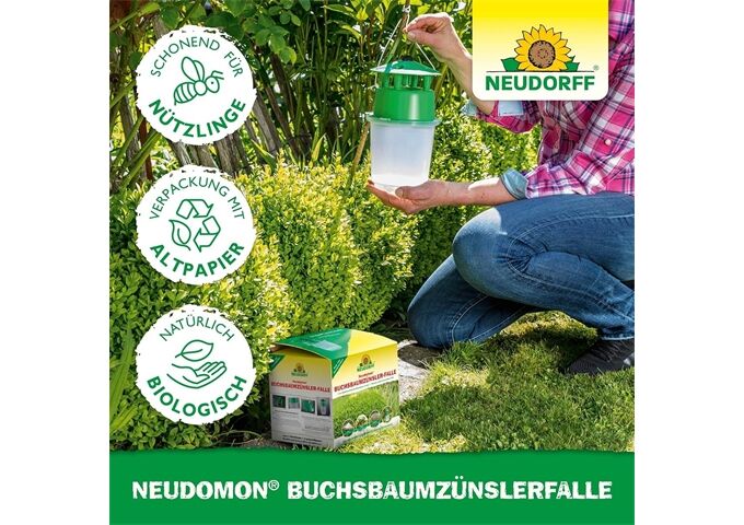 Neudorff Neudomon Buchsbaumzünsler Falle Set