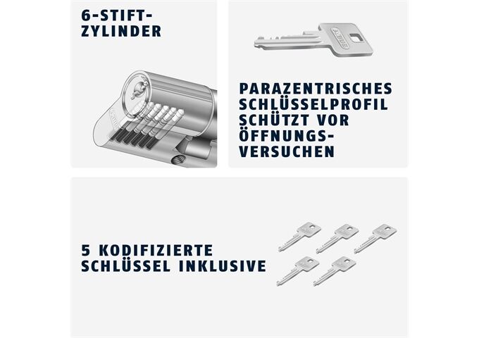 Abus Profilzylinder E30NP 35/45
