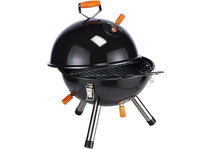 Haushalt Int. Mini- Kugelgrill schwarz D:32cm H:ca. 45cm