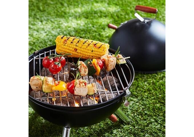 Haushalt Int. Mini- Kugelgrill schwarz D:32cm H:ca. 45cm