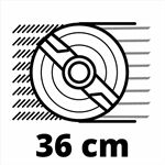 Einhell Elektro-Rasenmäher GC-EM 1500/36 Einhell Elektro-Rasenmäher GC-EM 1500/36