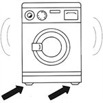  Schwingungsdämpfer für Waschmaschine, 4 Stck