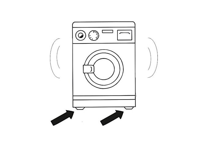  Schwingungsdämpfer für Waschmaschine, 4 Stck