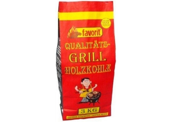 Favorit Holzkohle 3 kg
