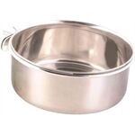 Trixie Edelstahlnapf 300ml, 9cm Schraubbefestigung