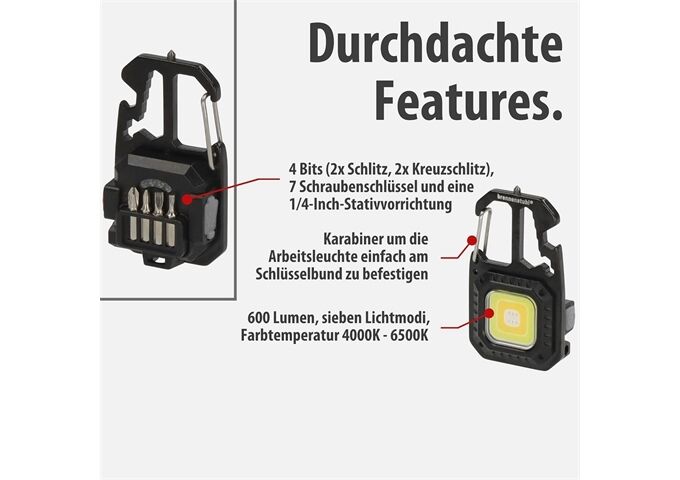 Brennenstuhl Mini LED Taschenlampe MTL 600 A