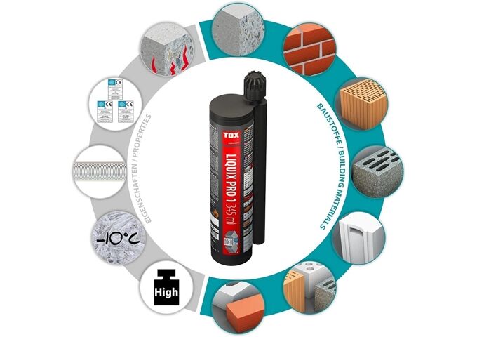 TOX Verbundmörtel Liquix Pro 1 styrolfrei 280 ml, 1 St