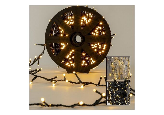 350 LED Lichter auf Kunststoffrad, m. 8 Funktionen