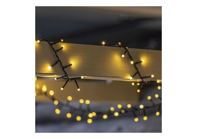 350 LED Lichter auf Kunststoffrad, m. 8 Funktionen