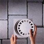 Marley Bodenablauf Flacheinbau aus PP Anschl.an HT DN 75,