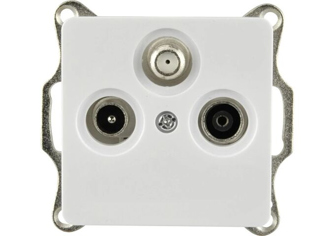 Unitec SAT/Antennensteckd. ´ ´Genua ´ ´ Farbe ; ultrawei