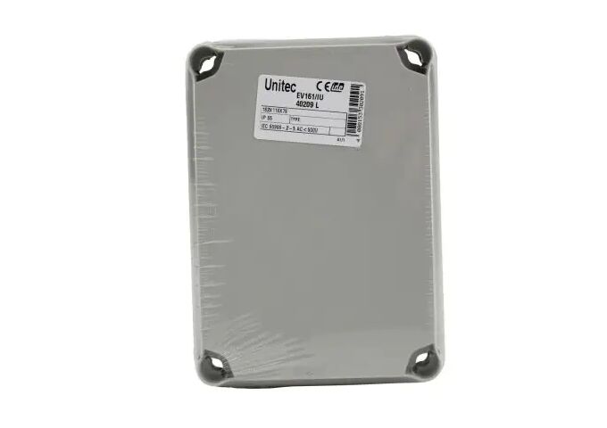Unitec AP-Abzweigkasten IP65, 162x116x76mm,1 Stück