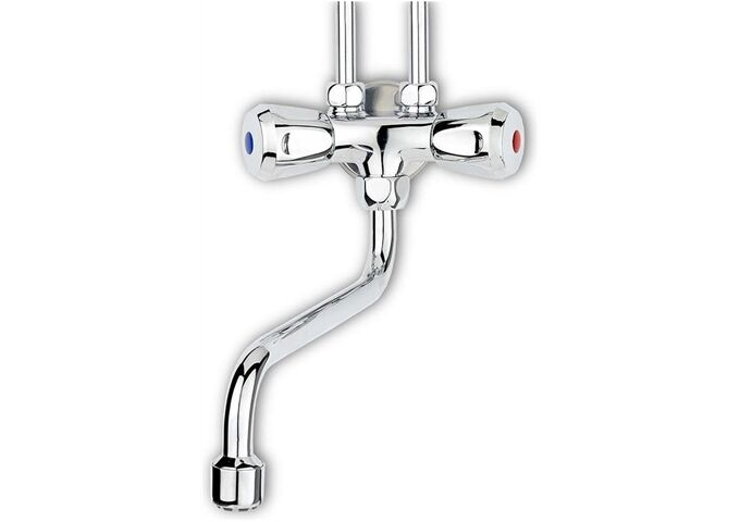 Respekta Thermoflow Zweigriffarmatur für drucklose OT-Speic