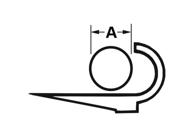 Cornat Bleirohrhaken verzinkt 3/8" (5)