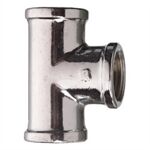 Cornat T-Stück 3/8 Zoll, chrom