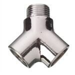 Cornat Gabelstück 1xAG, 2xIG, 1/2 ´ ´ chrom