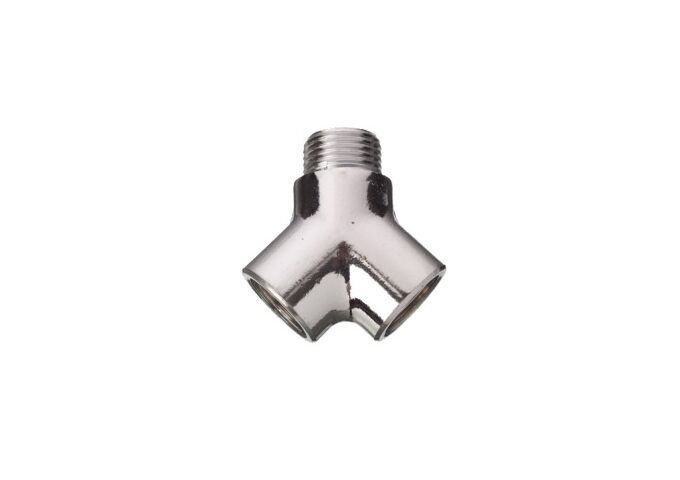 Cornat Gabelstück 1xAG, 2xIG, 1/2 ´ ´ chrom