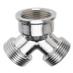 Cornat Verteilerstück 1xIG, 2xAG,3/4 chrom