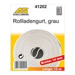 Schellenberg Rollladengurt 14mm/12,0 m grau