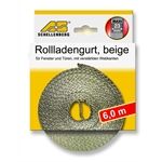 Schellenberg Rollladengurt 23mm/6,0 m beige