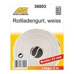 Schellenberg Rollladengurt 23mm/6,0m weiß