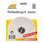 Schellenberg Rollladengurt 23mm/4,5 m weiss