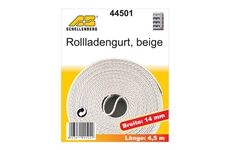 Schellenberg Rollladengurt 14mm/4,5m beige