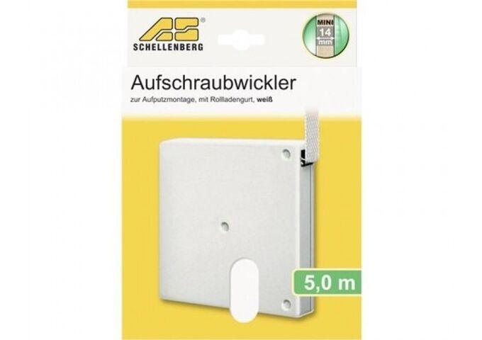 Schellenberg Aufschraubwickler Mini weiß