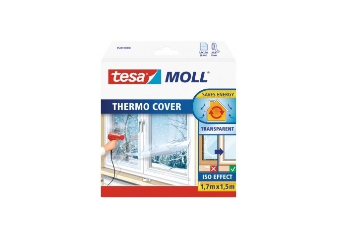 Tesa tesamoll THERMO COVER Fensterisolierfolie 1,7 x 1,