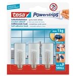 Tesa Powerstrips Mini-HakenTrend chrom