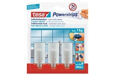 Tesa Powerstrips Mini-HakenTrend chrom