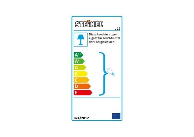 Steinel Sensor-Außenleuchte L 12 IP44 IR-Sensor 180° o. LM