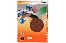KWB Klett-Haftscheiben ungelocht D115mmK40 Inh ;10