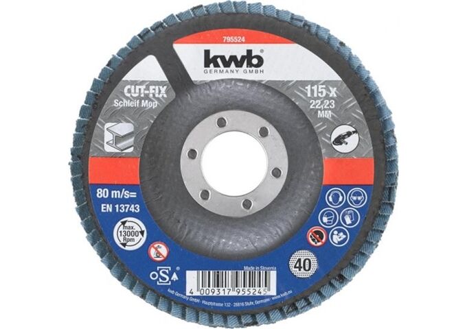 KWB Schleifmop D115 K 40