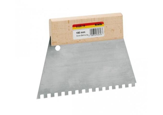 KWB Zahnspachtel 180mm Zahn 4mm