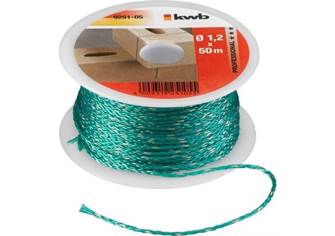 KWB Maurerschnur 100m 1,2mm grün