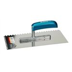 KWB Glättekelle rostfrei 280x130mm gezahnt 10mm