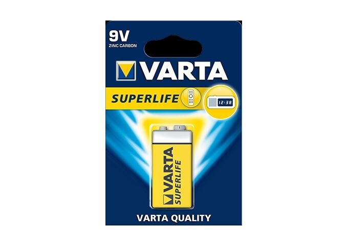 VARTA SUPERLIFE 9V Blister 1