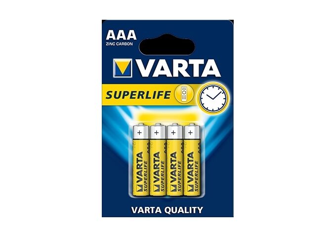 VARTA SUPERLIFE AAA Blister 4