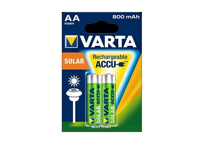 VARTA RECHARGE ACCU Solar AA 800mAhBlister 2