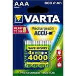 VARTA RECHARGE ACCU Power AAA 800mAh Blister 4