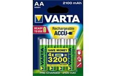 VARTA RECHARGE ACCU Power AA 2100mAh Blister 4