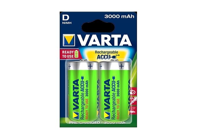 VARTA RECHARGE ACCU Power D 3000mAhBlister 2