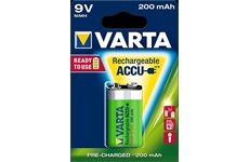 VARTA RECHARGE ACCU Power 9V 200mAhBlister 1