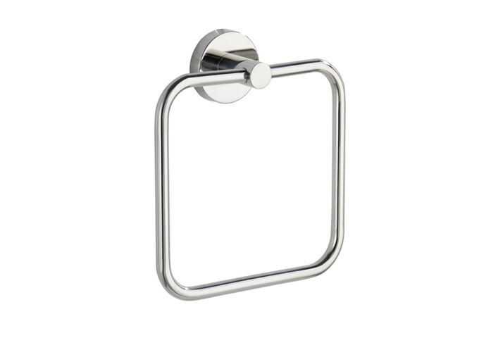 Wenko Handtuchring, Bosio Edelstahl glänzend