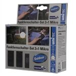 Unitec Funkfernschalterset 2 +1 Micro outdoor - schwarz