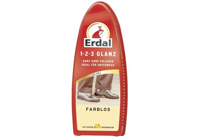 Erdal 1-2-3 Glanz Alle Farben Glanz-Schwamm, farblos