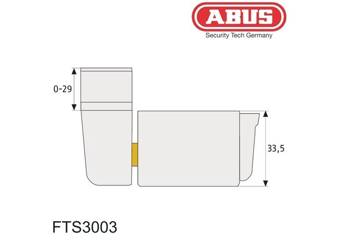 Abus Fenstersicherung FTS3003 B SB