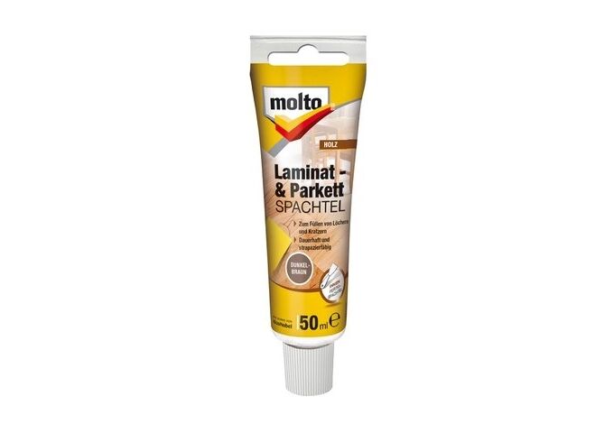 Molto Laminat & Parkett Spachtel 50 ml, Dunkelbraun